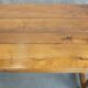 Antique French farmhouse dining table of fruitwood from the 18th century