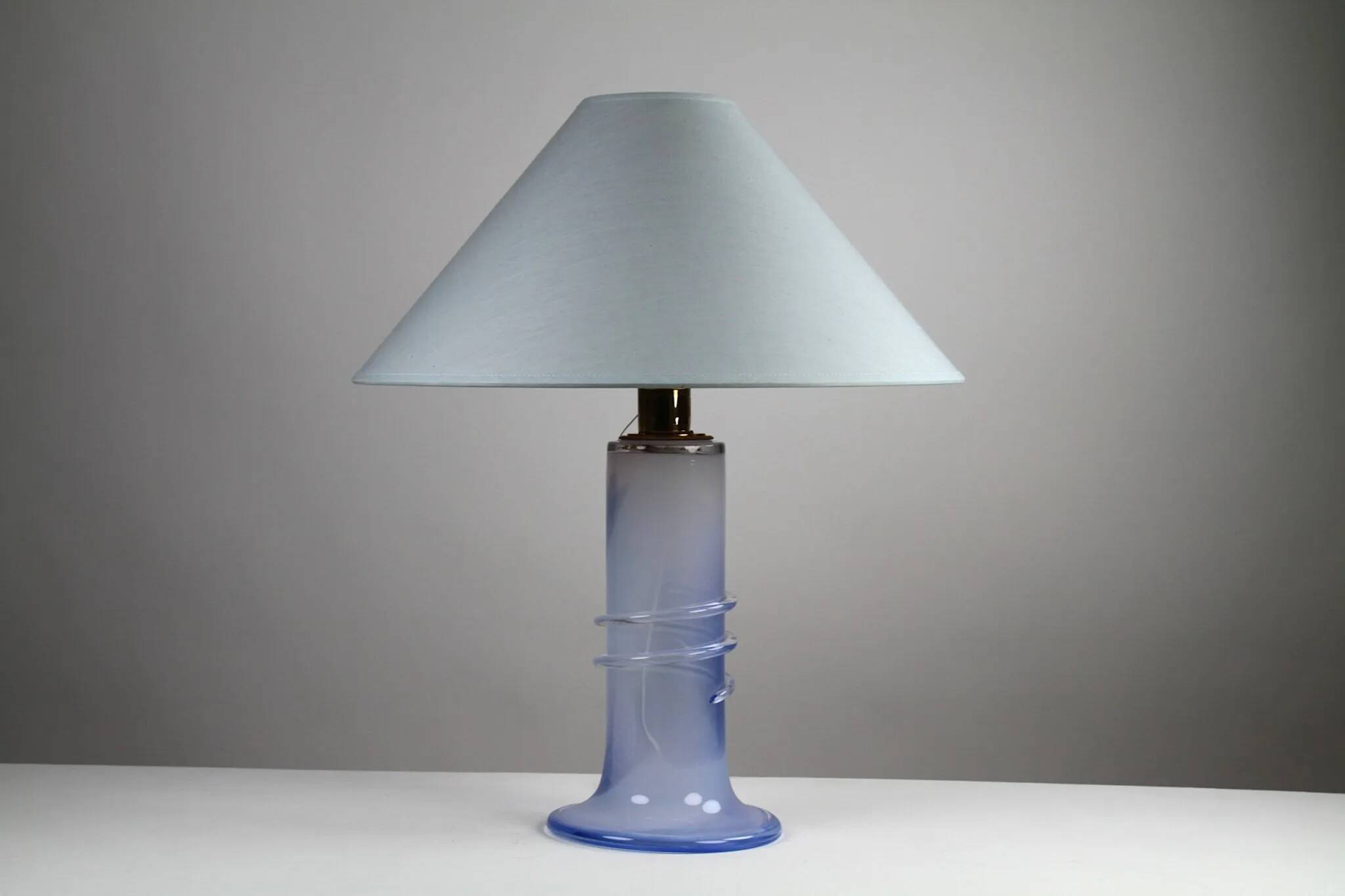 Studio Crystal Table Lamp by Hannelore Dreutler / Studio Åhus for Ateljé Lyktan, Sweden, 1983