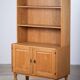 Brutalist Oak Bookcase by Henning Kjærnulf, Denmark, 1960s