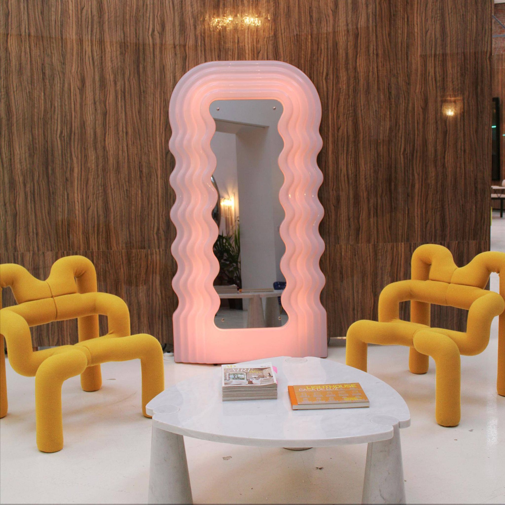 Contemporary Ekstrem Yellow Armchairs Designed by Terje Ekstrom