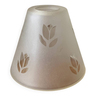 Glass lampshade