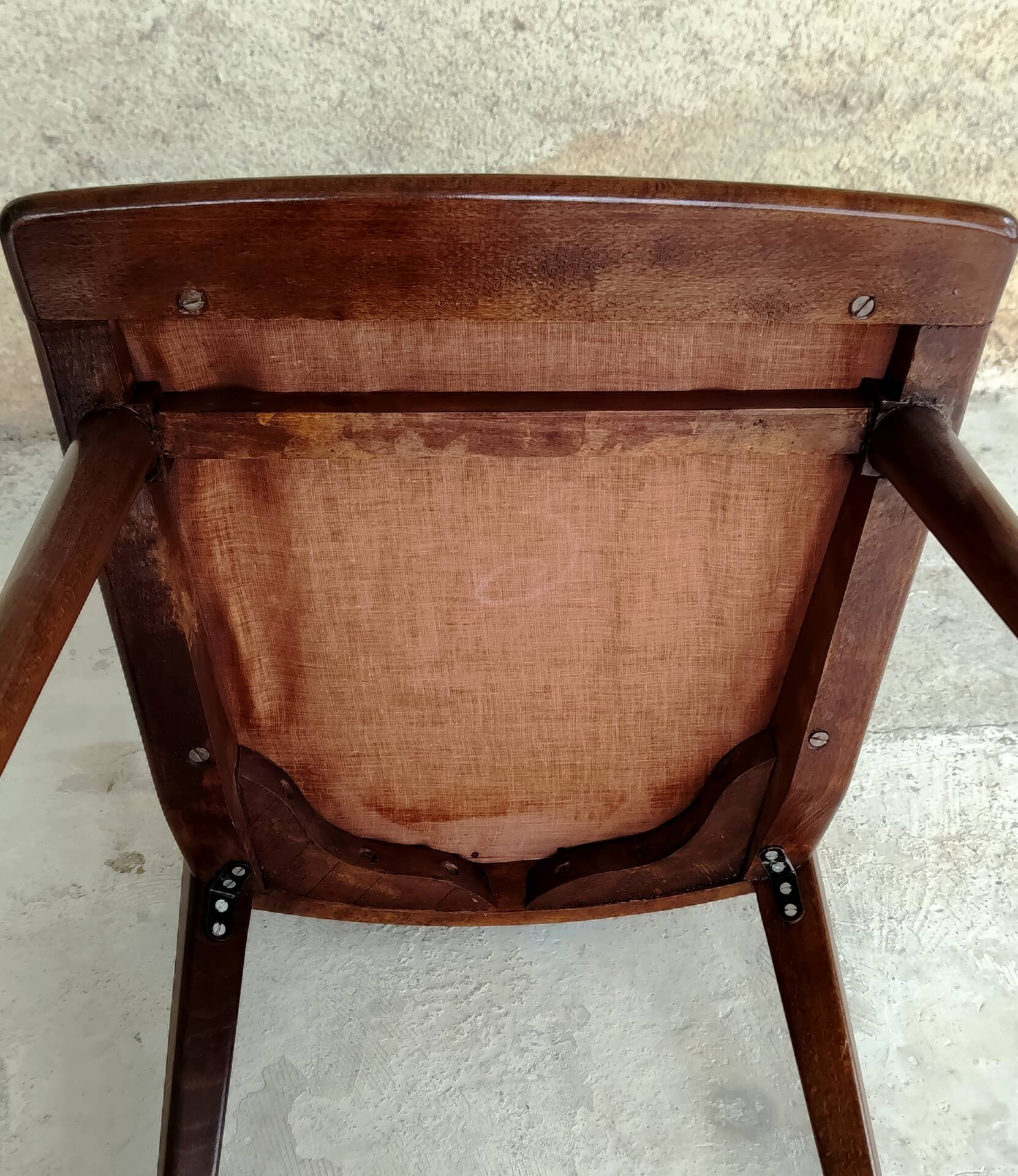 Suite de 4 chaises en bois par Maurizio Tempestini (It.) - mid.XXeme