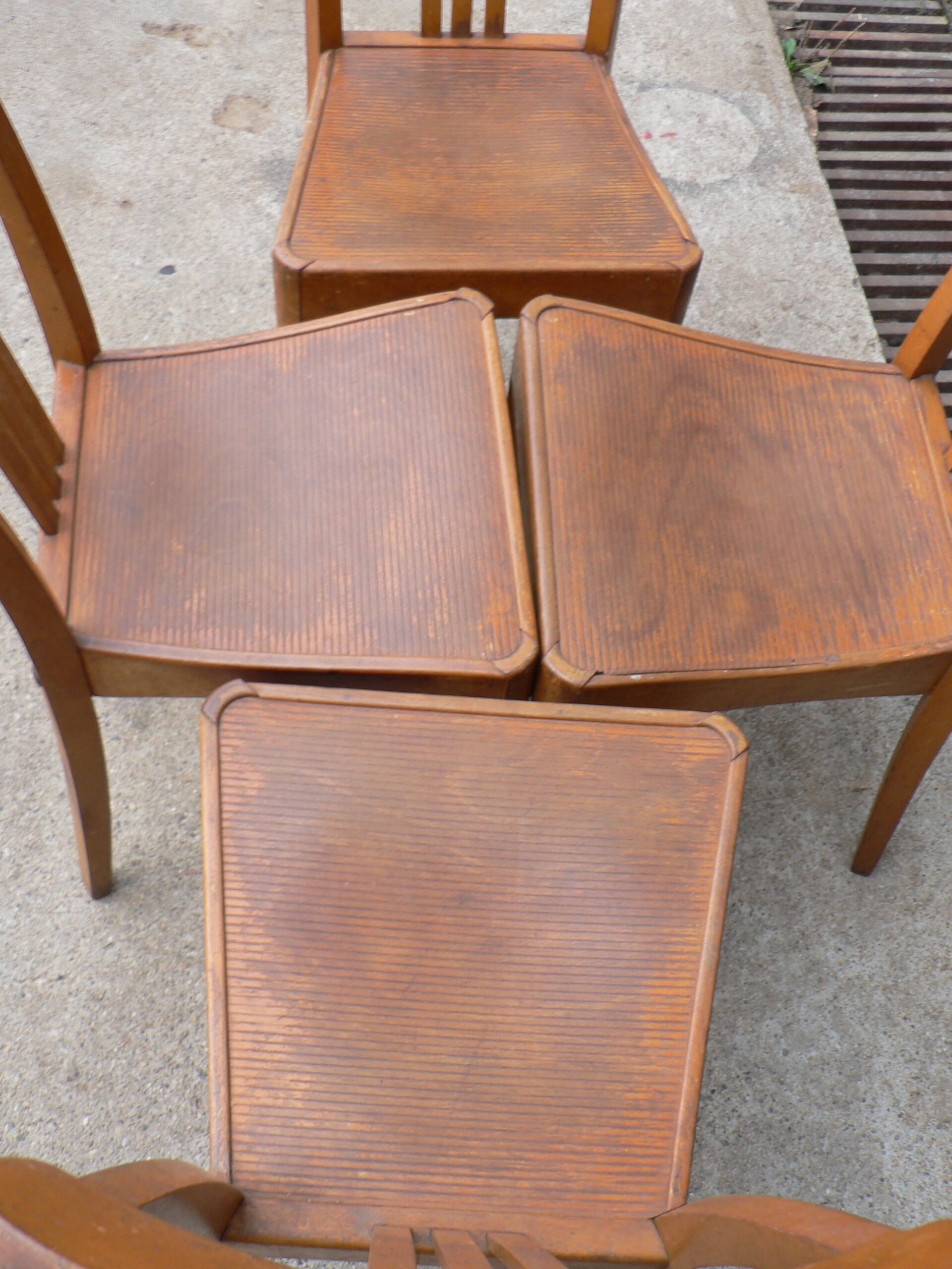 Set of 4 chairs bistro Stella
