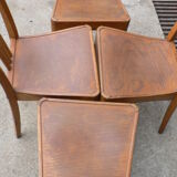 Set of 4 chairs bistro Stella
