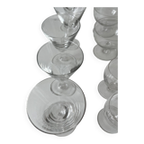 5 fruit cups and 2 small vases