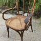 Fauteuil bois courbé canné Baumann, 1900