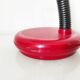 Red vintage lamp, 30.5 cm high