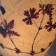 Vintage pyrite stone lamp