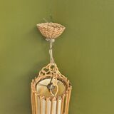 Lampe en rotin
