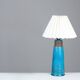 Nils Kahler table lamp in ceramic by Herman A. Kähler, Denmark, 1960 signed.