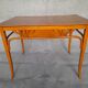 Bureau plat art nouveau estampillé de Kohn