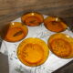 Lot 5 assiettes creuses Duralex jaune