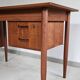 Gunnar Nielsen Tibergaard desk 1960 vintage Scandinavian teak