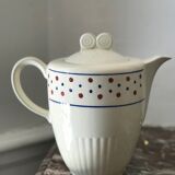 Porcelain teapot signed