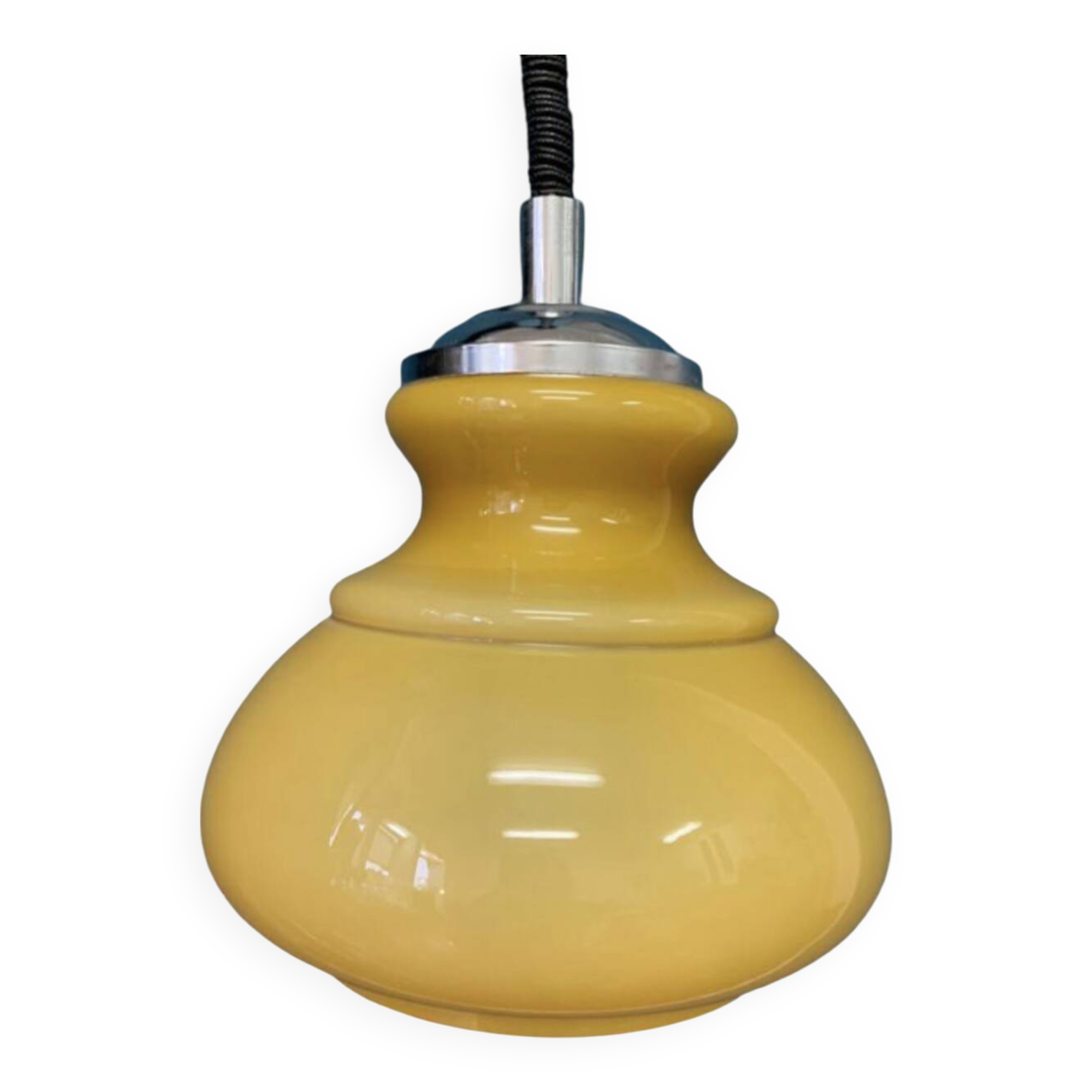 Suspension in opaline from the 1970s.