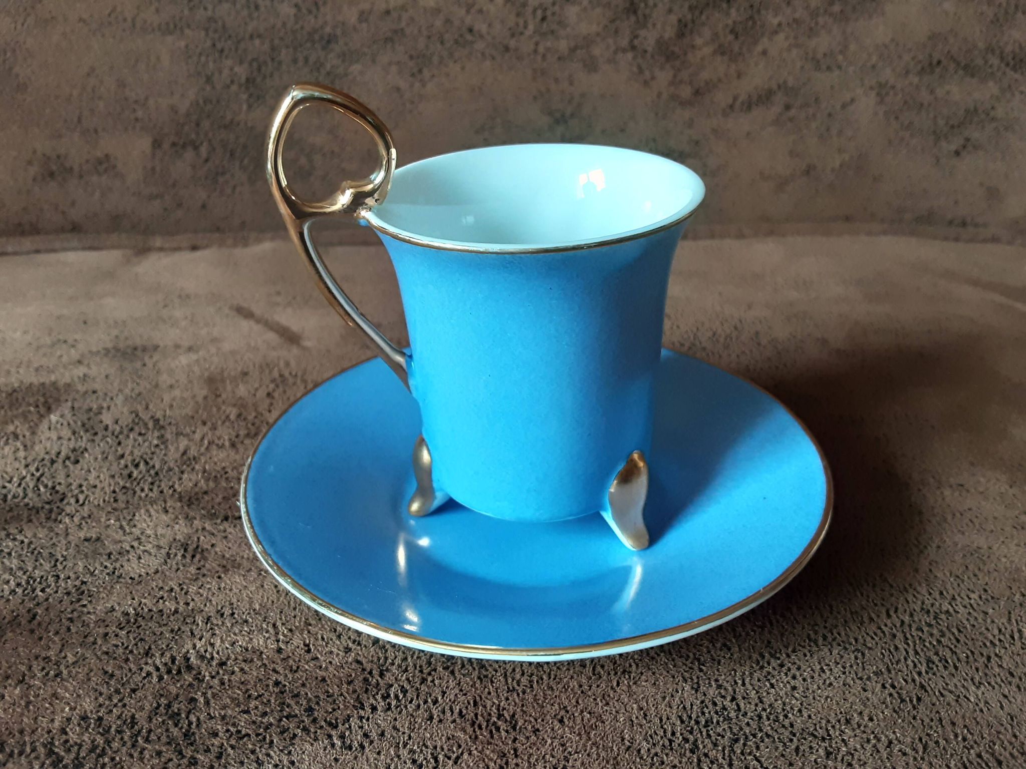 Lot de 3 tasses et soucoupes  Silea
