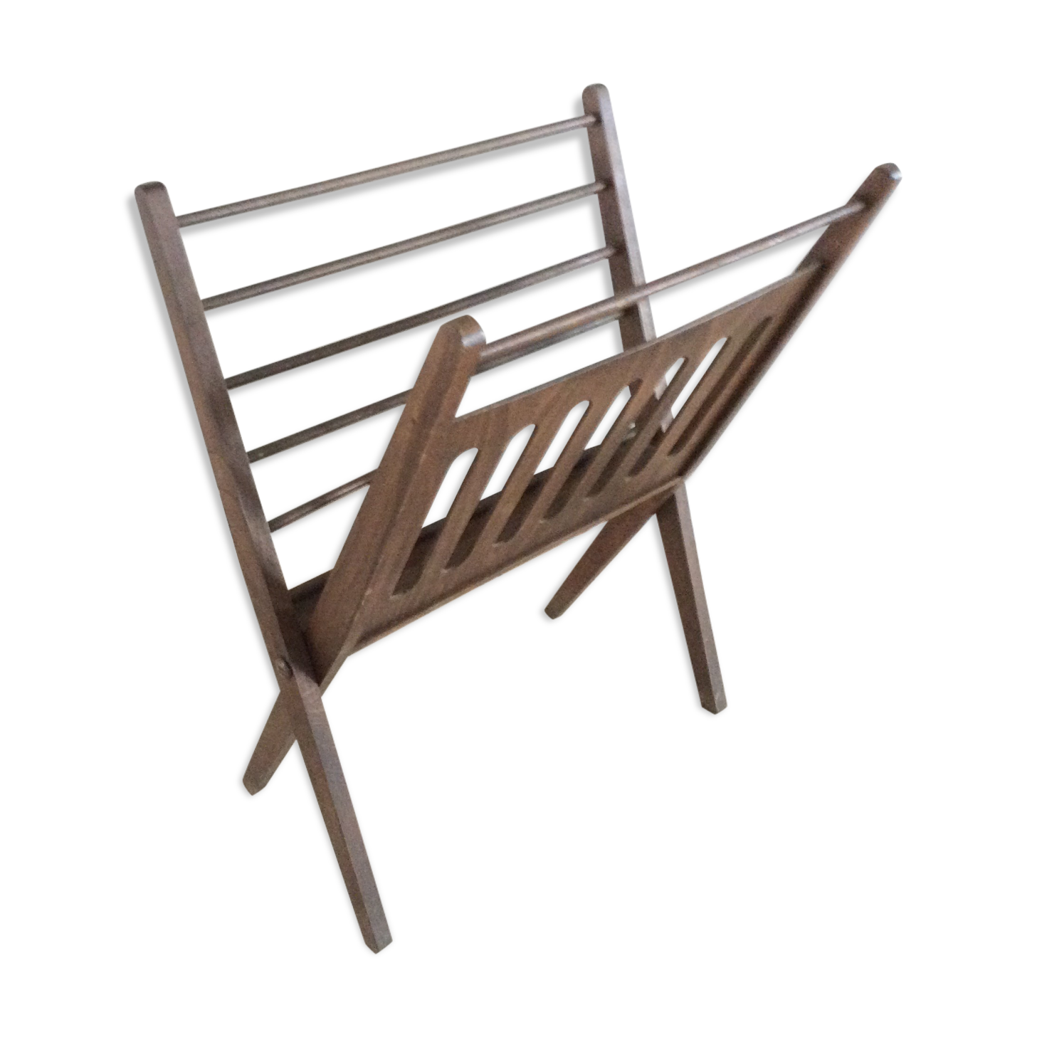 Vintage magazine holder