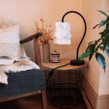 Set of 2 paper lamps - origami style