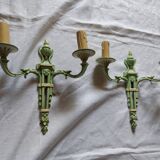 Pair of Louis XVI style appliques