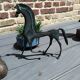 Etruscan bronze horse