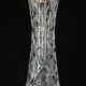 Vase soliflore cristal de bohème taillé main