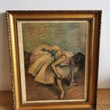 Gilded frame with poster