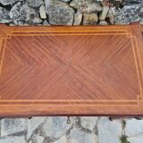 Small desk table in marquetry