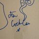 Lithograph "Profil d'homme" by Jean Cocteau