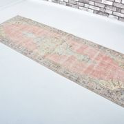 Tapis de sol vintage turc orange sku 3336