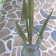 Art deco wrought iron floor lamp with arrows