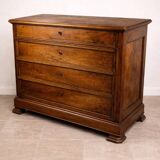 Louis-Philippe walnut commode – 19th century