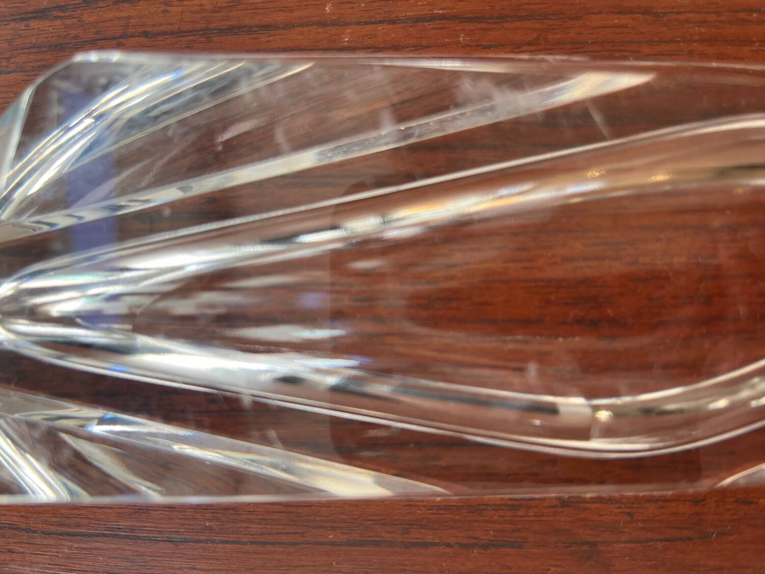 Crystal ashtray