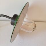 Gooseneck courtyard wall light