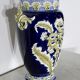 Earthenware vase, faience factory of fives lille - early twentieth century