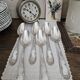 6 silver-plated metal tablespoons