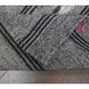 1970s Turkish Handwoven Kilim Wool Rug 95x375