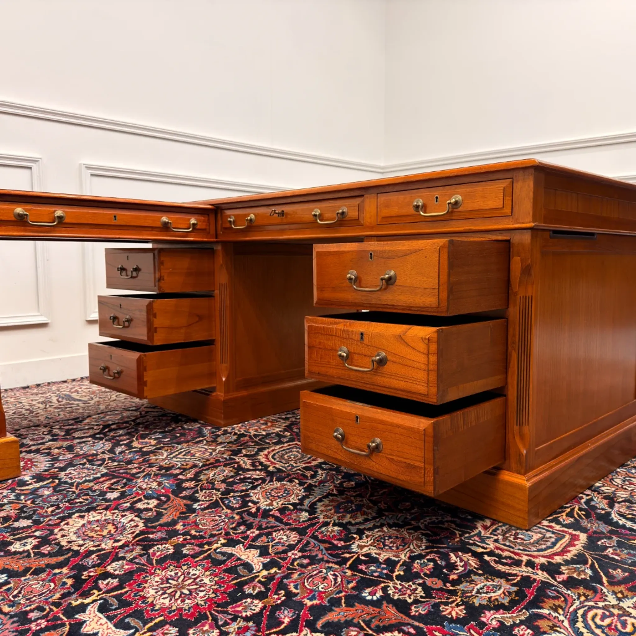 Original Globe Wernicke Corner Desk