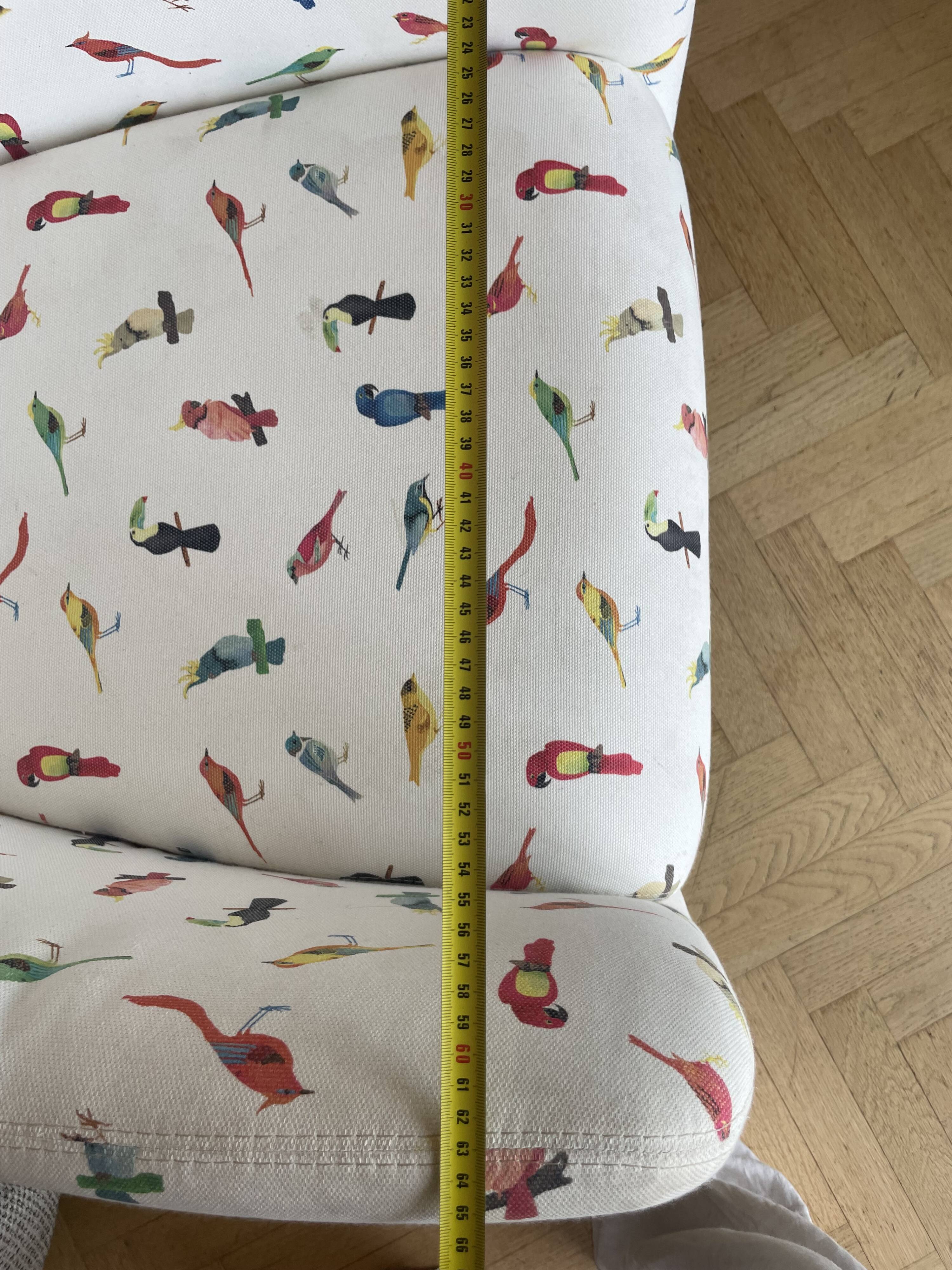Habitat fabric armchair
