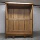 Art Deco oak sculpted wardrobe - Flemish workshop circa 1930