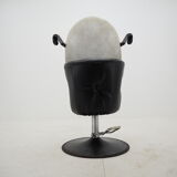 Midcentury adjustable hairdresser swivel armchair, 1970