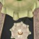 Vintage opaline pendant light