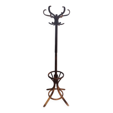 wooden parrot coat rack, bistro, vintage