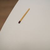 White table, Italian design, 1990s, production: Italy