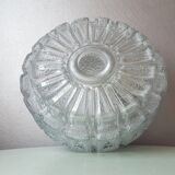 Vintage glass ceiling light from the 1960s