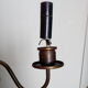 Wall light imitation candles bronze patinated