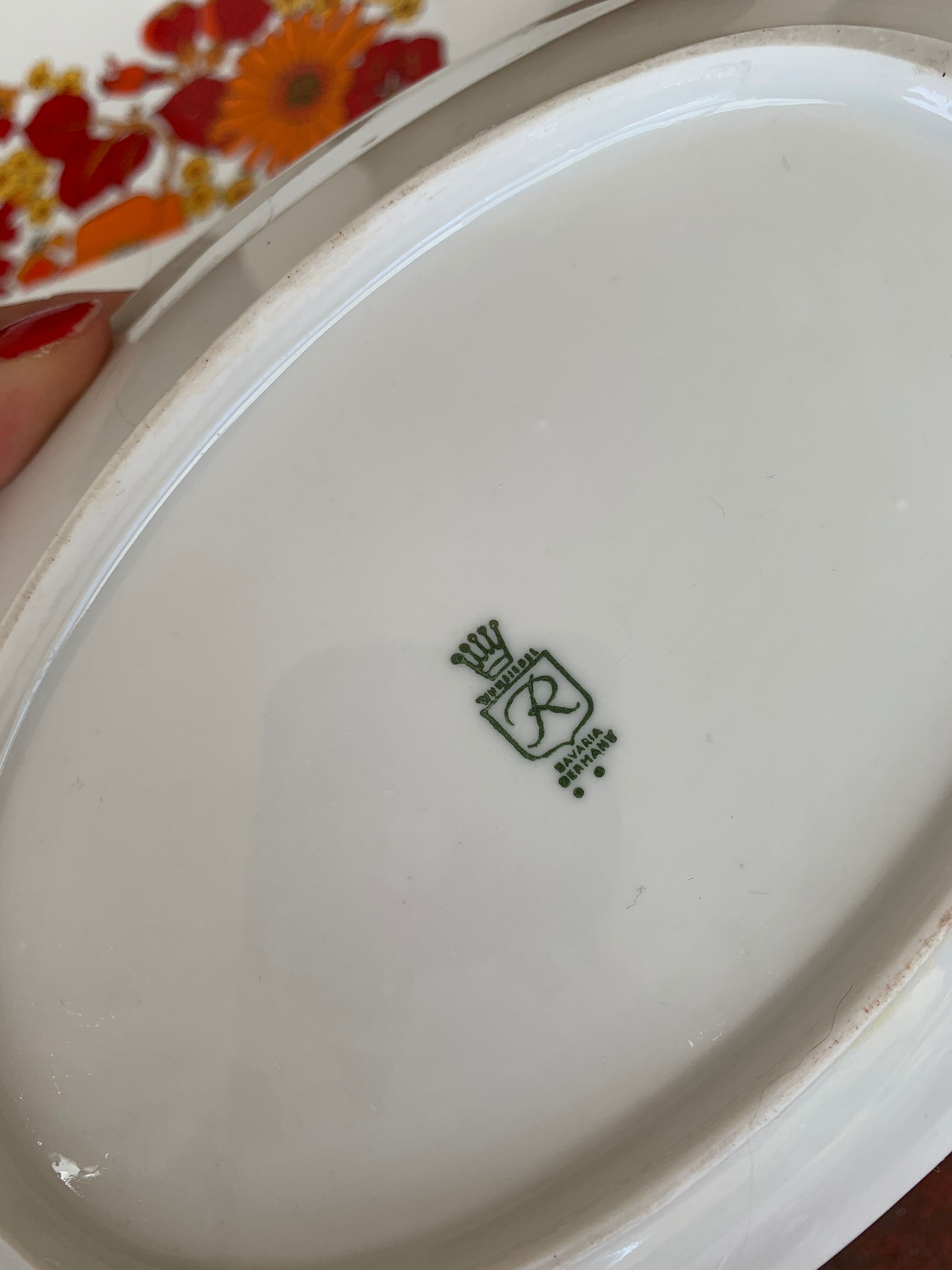 Bavarian porcelain dishes 70