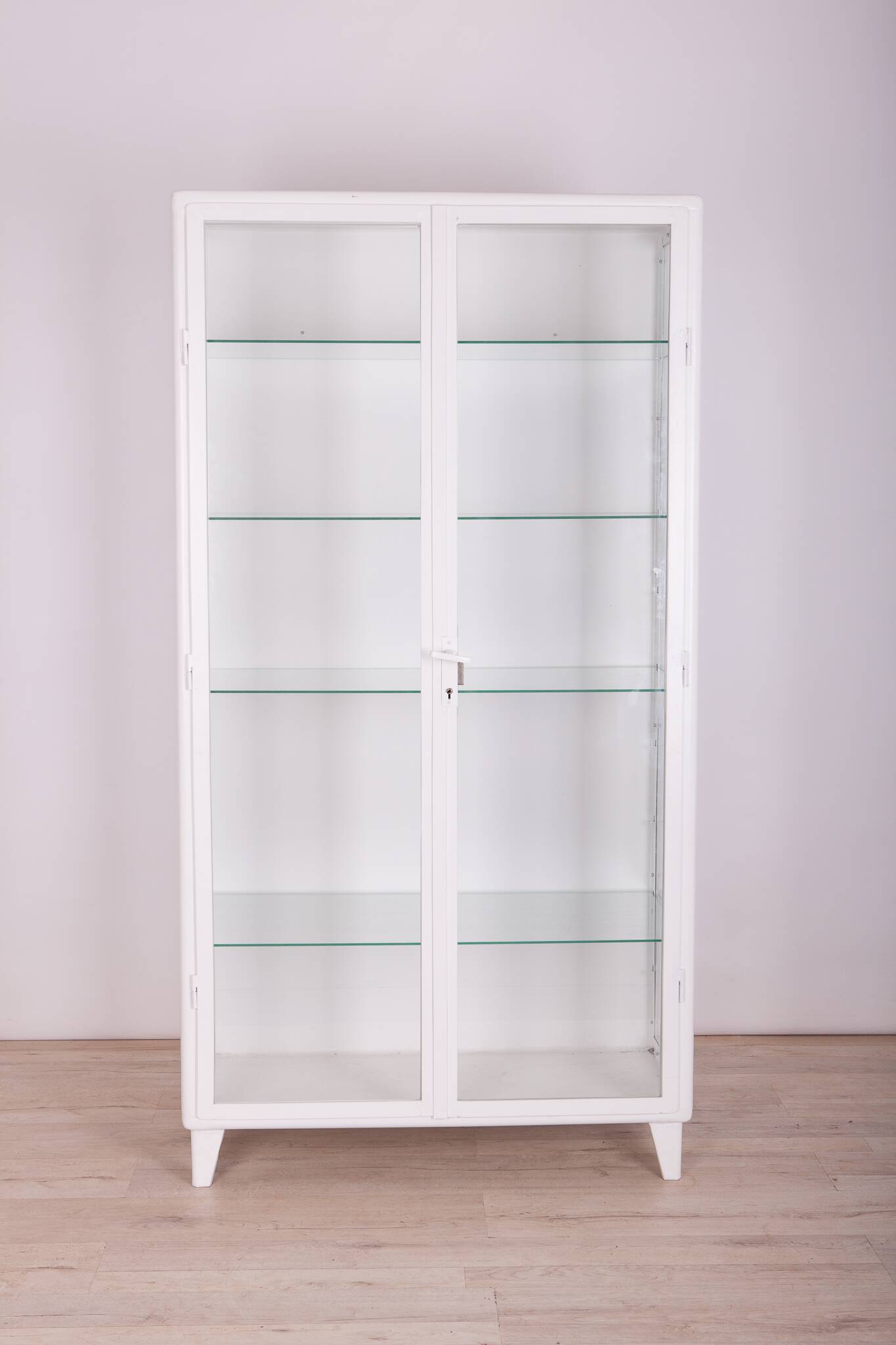 Vintage industrial medical cabinet, 1950s