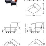 Topkapi by Cassina, design Francesco Binfare 1998