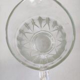 Carafe broc pichet en verre épais 1960