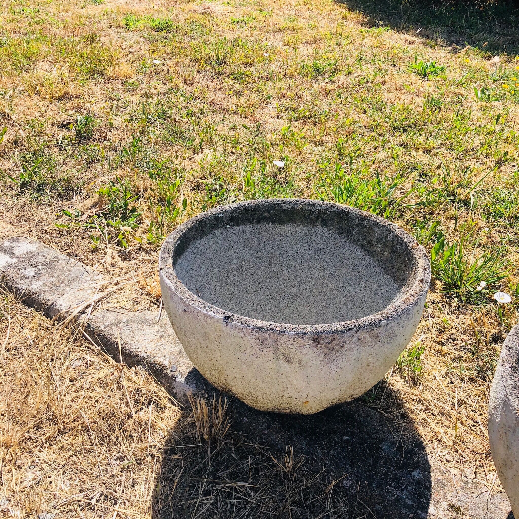 Concrete planter